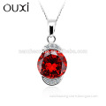 OUXI Factory direct price meaningful crystal jewellery pendant neckalces